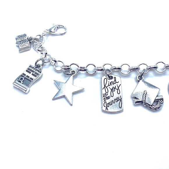 Graduation Charm Bracelet - Picture 5 of 8